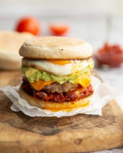 Loaded Breakfast muffin