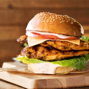 Grilled Chicken Burger