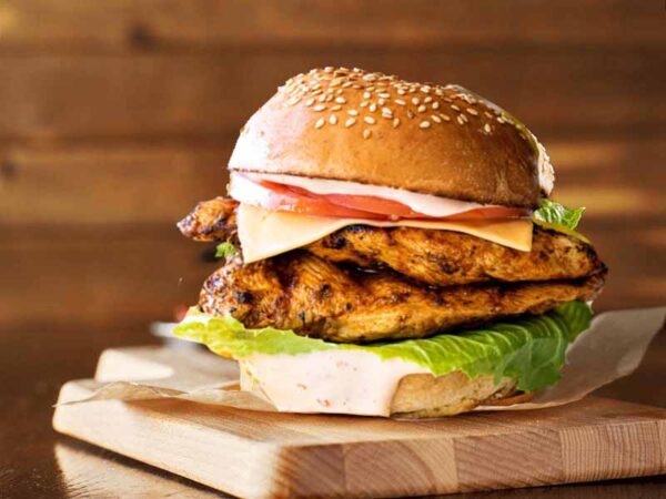 Grilled Chicken Burger